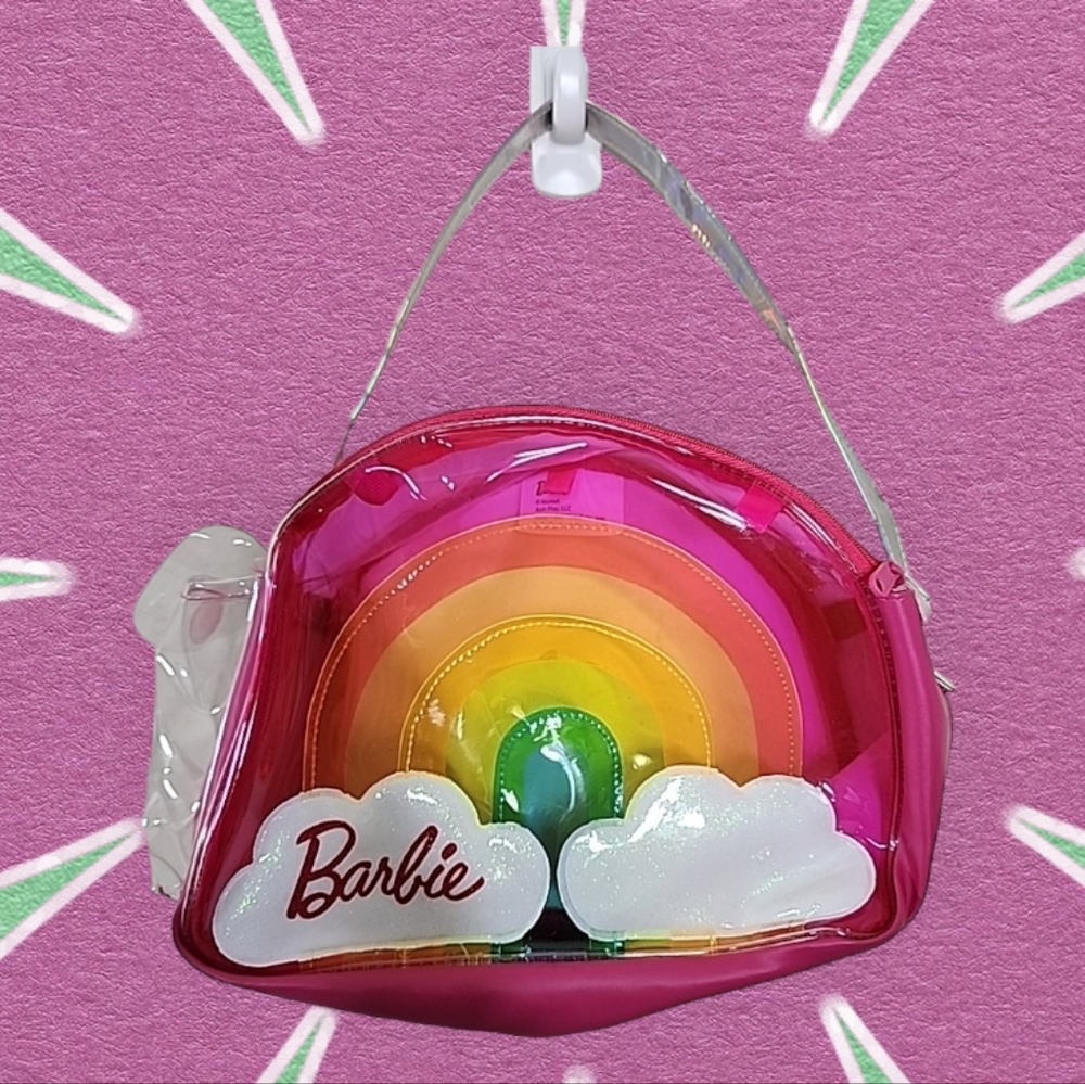 Barbie Pink and Rainbow Bag